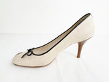 Chanel Canvas Pump Size 8.5