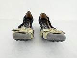 NEW Tod's Tri-Color Ballet Flats Size 8