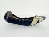 NEW Tod's Tri-Color Ballet Flats Size 8