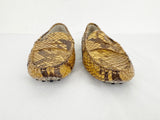 NEW Tod's Snakeskin Loafer Size 7.5