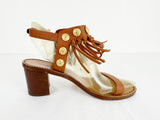 Valentino Fringe Sandel Size 7.5