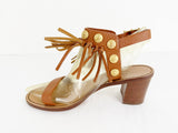 Valentino Fringe Sandel Size 7.5