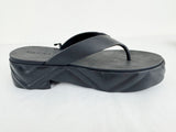 NEW Gucci Rubber Thong Size 9