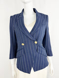 Smythe Stripe Blazer Size 8