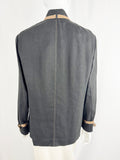 NEW Akris with Leather Trim Jacket Size 10