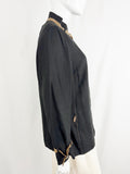 NEW Akris with Leather Trim Jacket Size 10