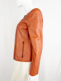 Akris Leather Jacket Size 10
