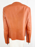 Akris Leather Jacket Size 10