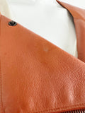 Akris Leather Jacket Size 10