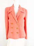 Chanel Vintage Double Breasted Blazer Size S