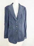 NEW Rena Lange Stripe Blazer Size 14