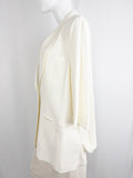 NEW Dusan Back Drape Blazer Size M