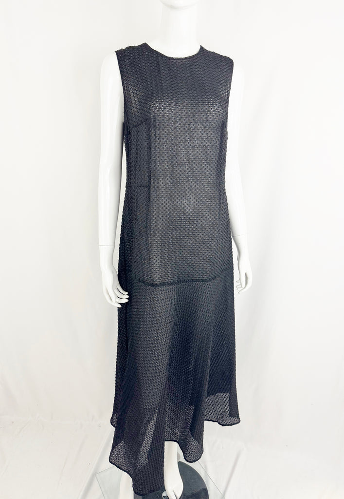 maxi dress size 12 NEW Akris Sheer Maxi Dress Size 12 – KMK Luxury Consignment
