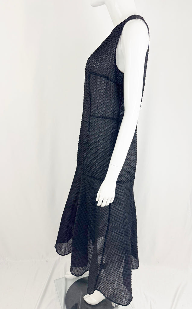 akris maxi dress NEW Akris Sheer Maxi Dress Size 12 – KMK Luxury Consignment