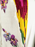 NEW Etro Ikat Embroidered Vest Size 8
