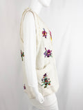 NEW Etro Ikat Embroidered Vest Size 8