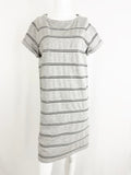 Brunello Cucinelli Cotton with Sequin Trim Dress Size M