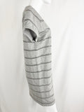 Brunello Cucinelli Cotton with Sequin Trim Dress Size M