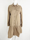 Brunello Cucinelli Skirted Hem Dress Size M