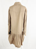 Brunello Cucinelli Skirted Hem Dress Size M