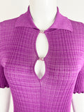 Chanel Knit Shimmer Dress Size M