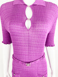 Chanel Knit Shimmer Dress Size M