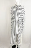 Brunello Cucinelli Striped Shirt Dress Size L