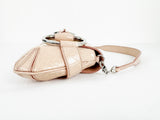 Gucci Crocodile Horsebit Shoulder Bag
