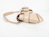 Gucci Crocodile Horsebit Shoulder Bag