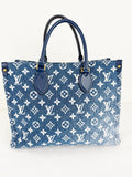 Louis Vuitton Denim On The Go Tote MM