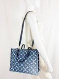 Louis Vuitton Denim On The Go Tote MM