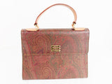 Etro Patterned Handle Bag