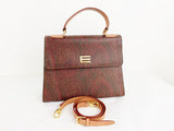Etro Patterned Handle Bag