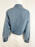 NEW Prada Cropped Denim Jacket Size XS