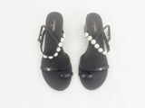 Chanel Pearl Sandal Size 10