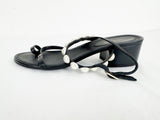 Chanel Pearl Sandal Size 10