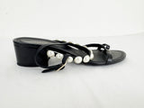 Chanel Pearl Sandal Size 10