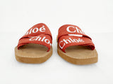 Chloe Woody Slides Size 8