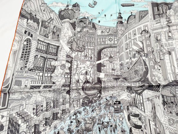 Hermes Grand Prix Silk Scarf – KMK Luxury Consignment