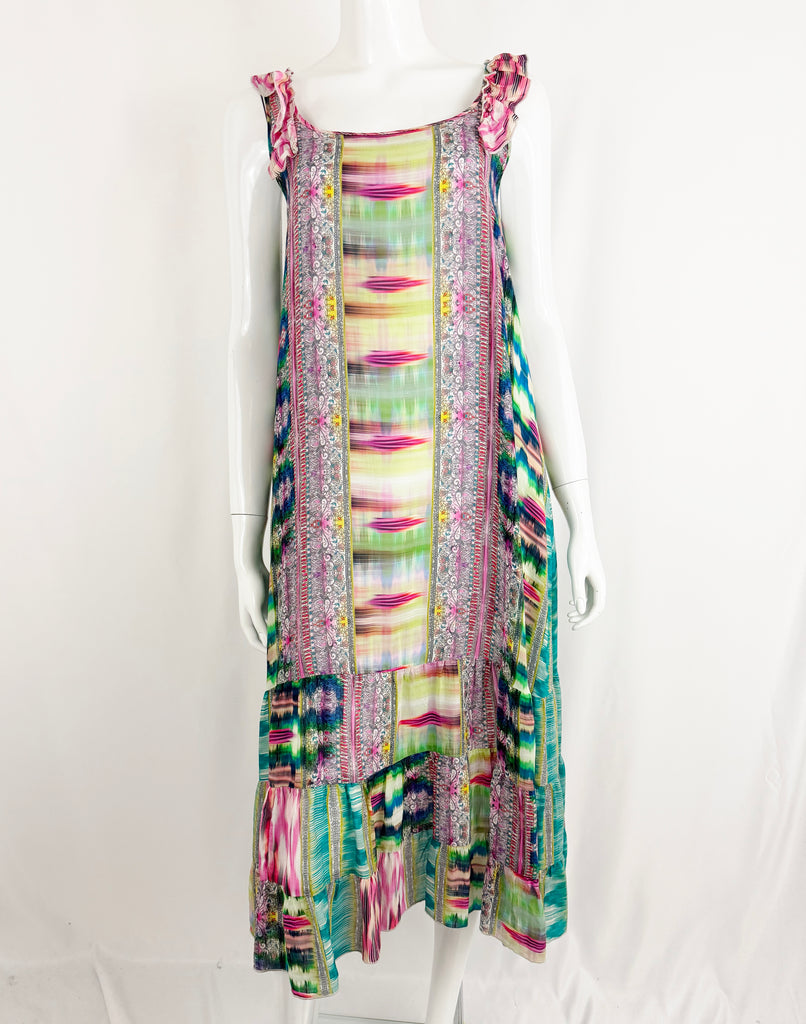 johnny was midi dress Nova Paneled Del Mar Village Vogue Midi length JOHNNY WAS Adina Floral Embroidered