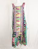 Johnny Was Patterned Midi Dress Size S