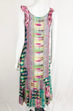 Johnny Was Patterned Midi Dress Size S