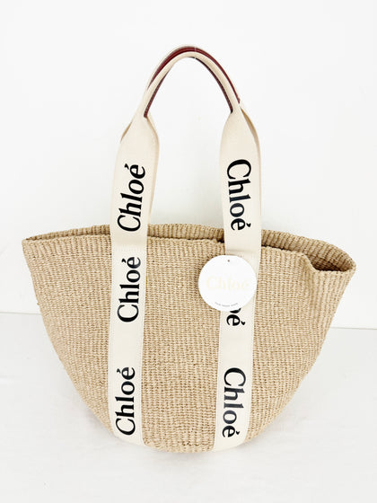 NEW Chloe x Mifuko Large Woody Tote