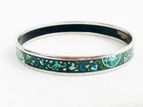 Hermes Thin Enamel Bracelet