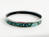 Hermes Thin Enamel Bracelet