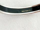 Hermes Thin Enamel Bracelet