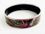 Hermes Wide Enamel Bracelet