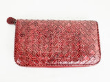 Bottega Veneta Snakeskin Wallet