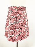 NEW Sandro Floral Mini Skirt Designer Size S