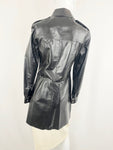 Calvin Klein 205W39 NYC Leather Shirt Size 4